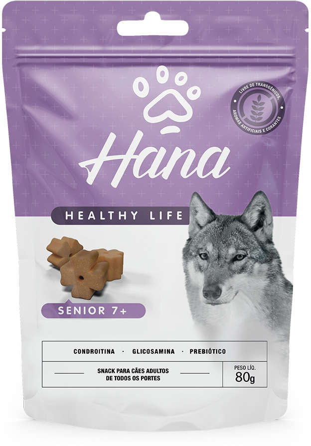 Petisco Hana Healthy Life para Cães Sênior - 80 g