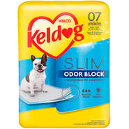 Tapete Higiênico Kelco Keldog Slim Ultra Dry Odor Block - 7 unidades
