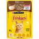 Ração Nestlé Purina Friskies Sachê Peru ao Molho para Gatos