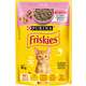 Ração Úmida Nestlé Purina Friskies Sachê Carne ao Molho para Gatos Filhotes