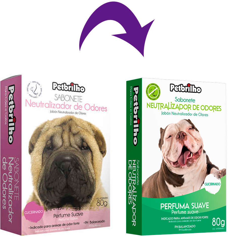 Sabonete Petbrilho Neutralizador de Odores - 80 g