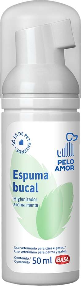 Espuma Bucal Ibasa para Cães e Gatos - 50 mL