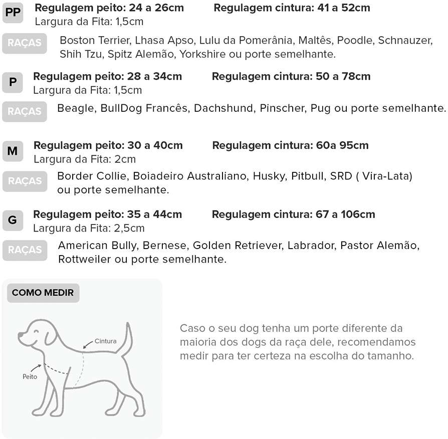 Kit Guia + Peitoral Antipuxão Basic Pet Roxo e Azul Lily para Cães - Tam. P