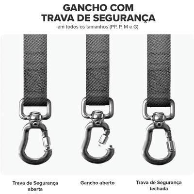 Kit Guia + Peitoral Antipuxão Basic Pet Azul Stem para Cães