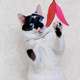 Brinquedo Pet Games Flying Cat Nylon Varinha