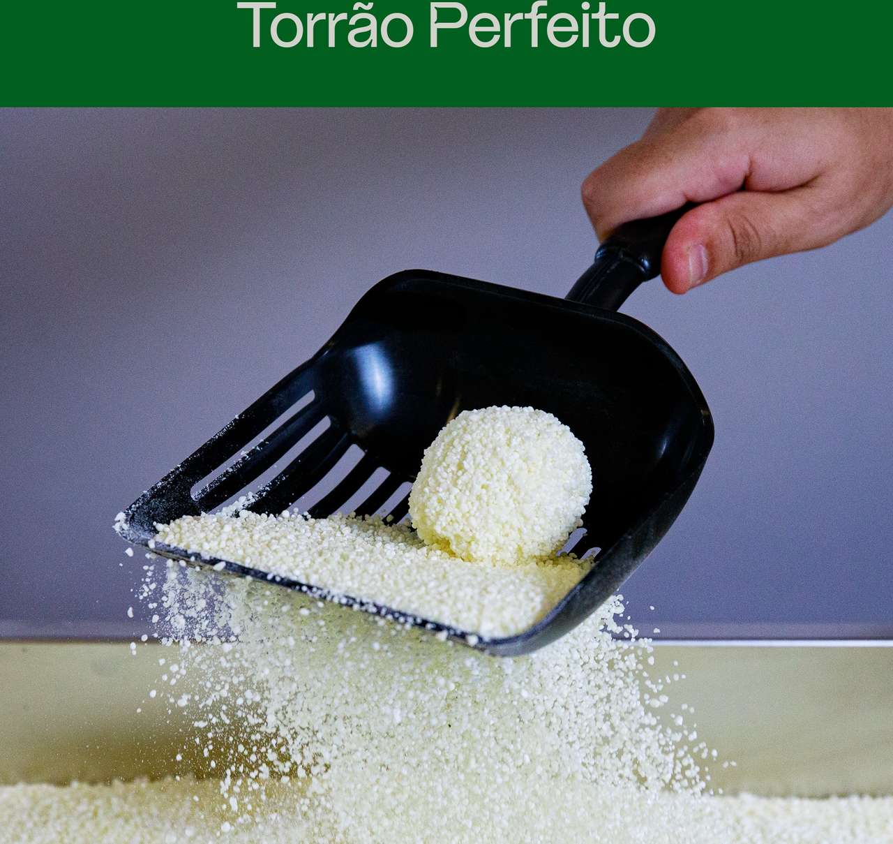 Areia Higiênica Viva Verde Grãos Finos para Gatos - 4Kg