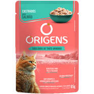 Ração Úmida Origens Salmão para Gatos Castrados - 85 g