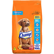 Ração Champ Carne e Cereal Para Cães Filhotes - 900 g