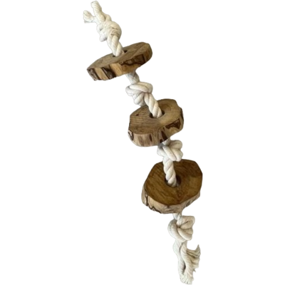 Brinquedo Mordedor Corda Wood Sustentavel para Cães