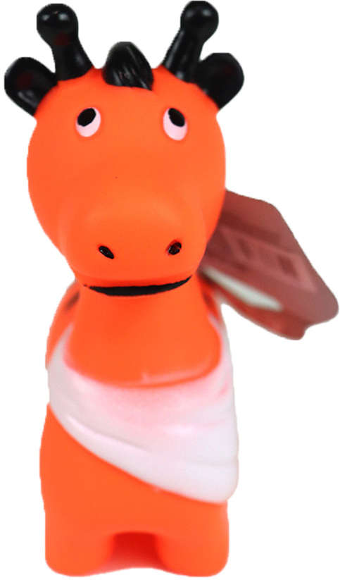 Brinquedo Mordedor Vinil Girafa para Cães - Tam. Único