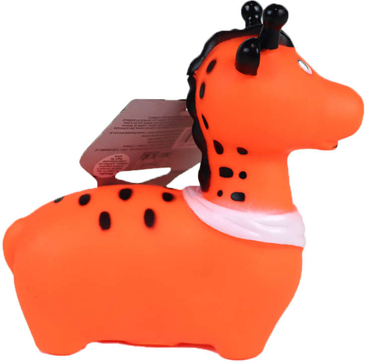 Brinquedo Mordedor Vinil Girafa para Cães - Tam. Único