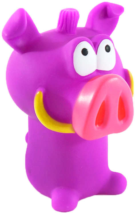 Brinquedo Mordedor Vinil Porquinho Colors para Cães - Tam. Único