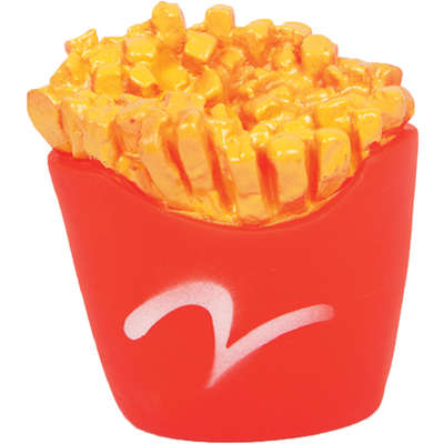 Brinquedo Mordedor Vinil Batata Frita para Cães