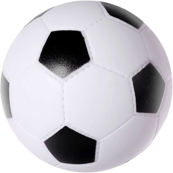 Brinquedo Mordedor Vinil Bola de Futebol - Tam. Único