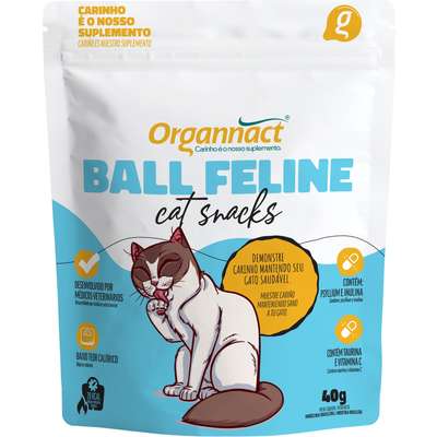 Suplemento Organnact Ball Feline Cat Snacks
