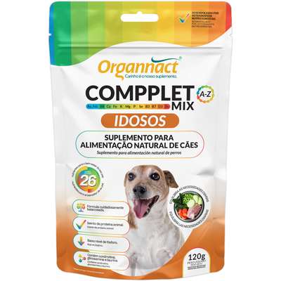Suplemento Vitamínico Organnact Compplet Mix para Cães Idosos