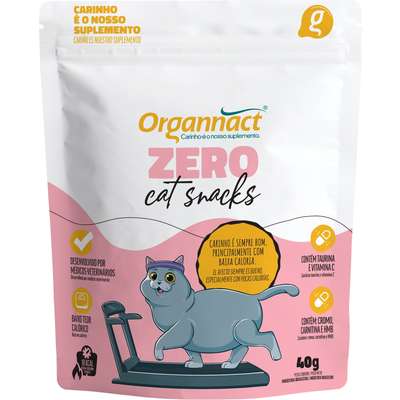 Suplemento Organnact Zero Cats Snacks