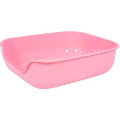 Bandeja Higiênica Pet Games Caixona de Areia Rosa