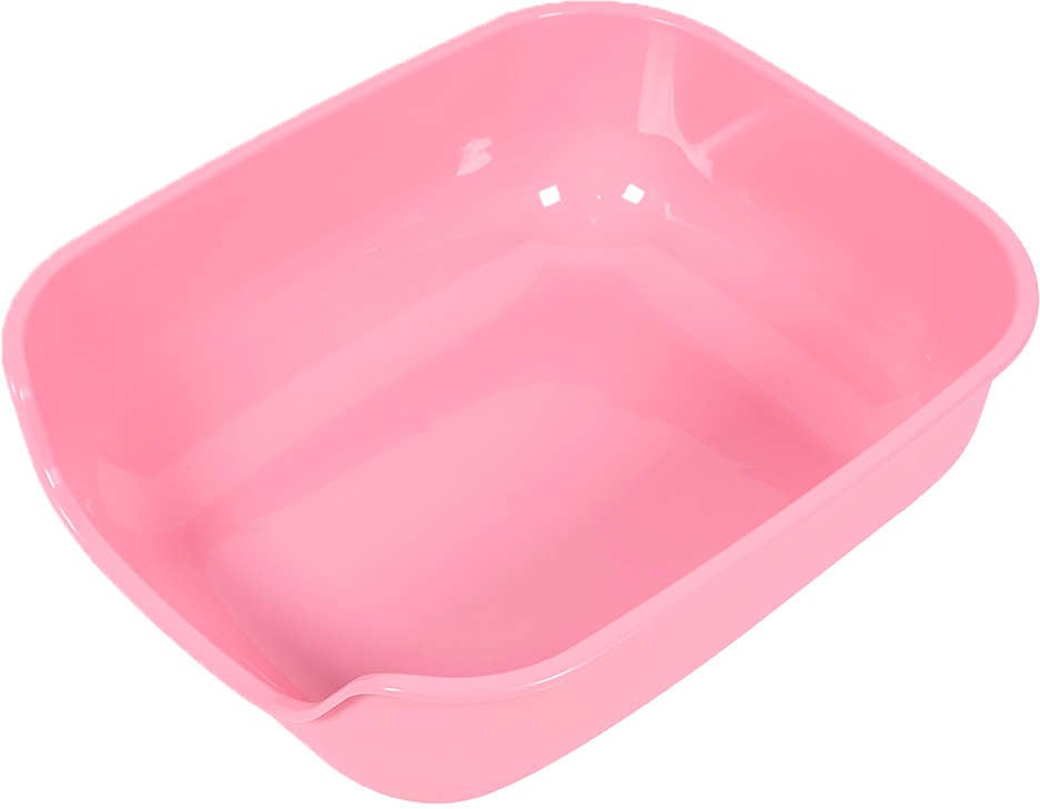 Bandeja Higiênica Pet Games Caixona de Areia Rosa - Tam. Único
