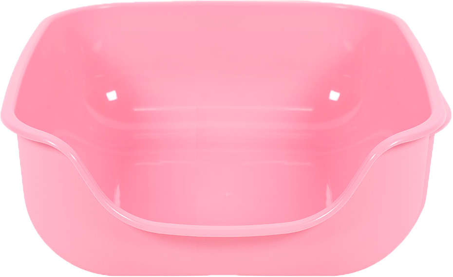 Bandeja Higiênica Pet Games Caixona de Areia Rosa - Tam. Único