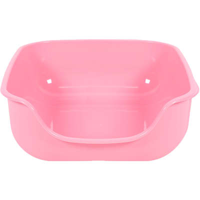 Bandeja Higiênica Pet Games Caixona de Areia Rosa