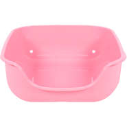 Bandeja Higiênica Pet Games Caixona de Areia Rosa