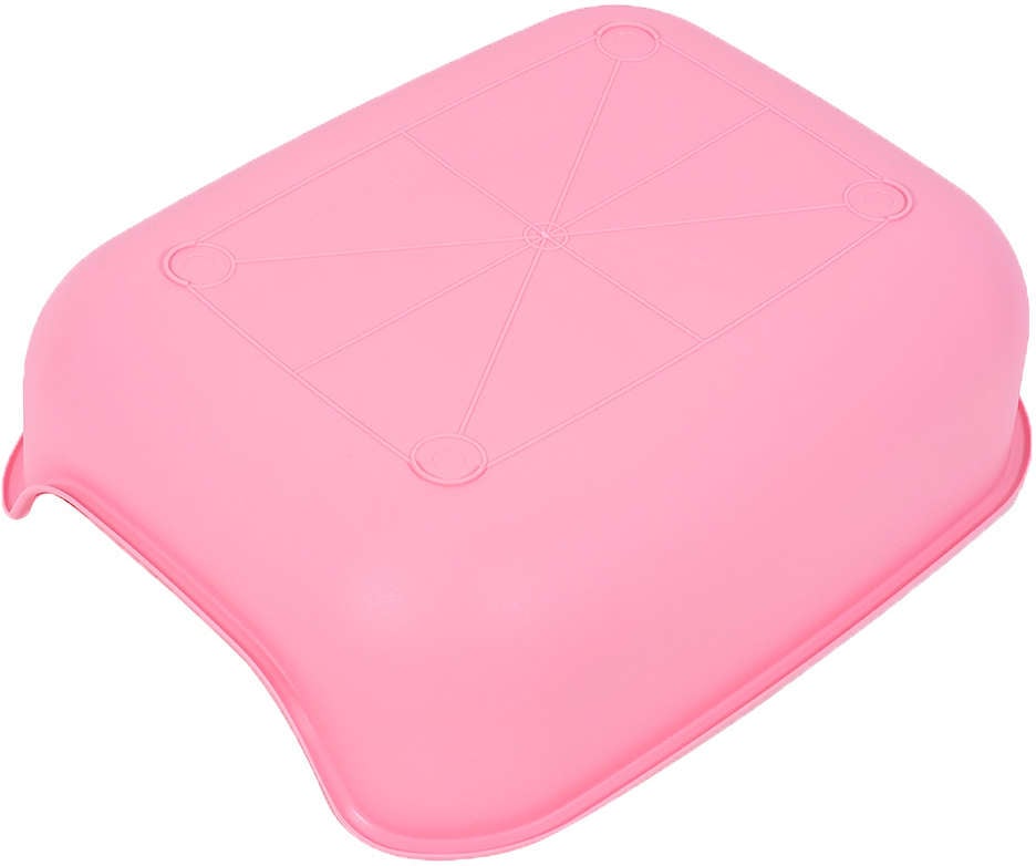 Bandeja Higiênica Pet Games Caixona de Areia Rosa - Tam. Único