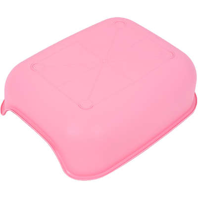 Bandeja Higiênica Pet Games Caixona de Areia Rosa