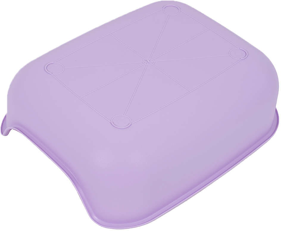 Bandeja Higiênica Pet Games Caixona de Areia Lilás - Tam. Único
