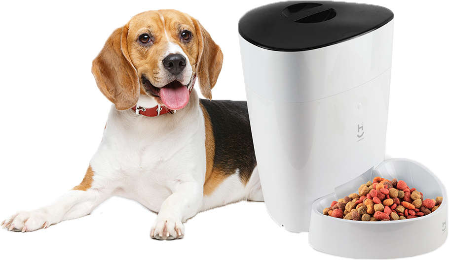 Alimentador Automático Inteligente Geonav Wi-fi para Cães Pequenos e Gatos - Tam. Único