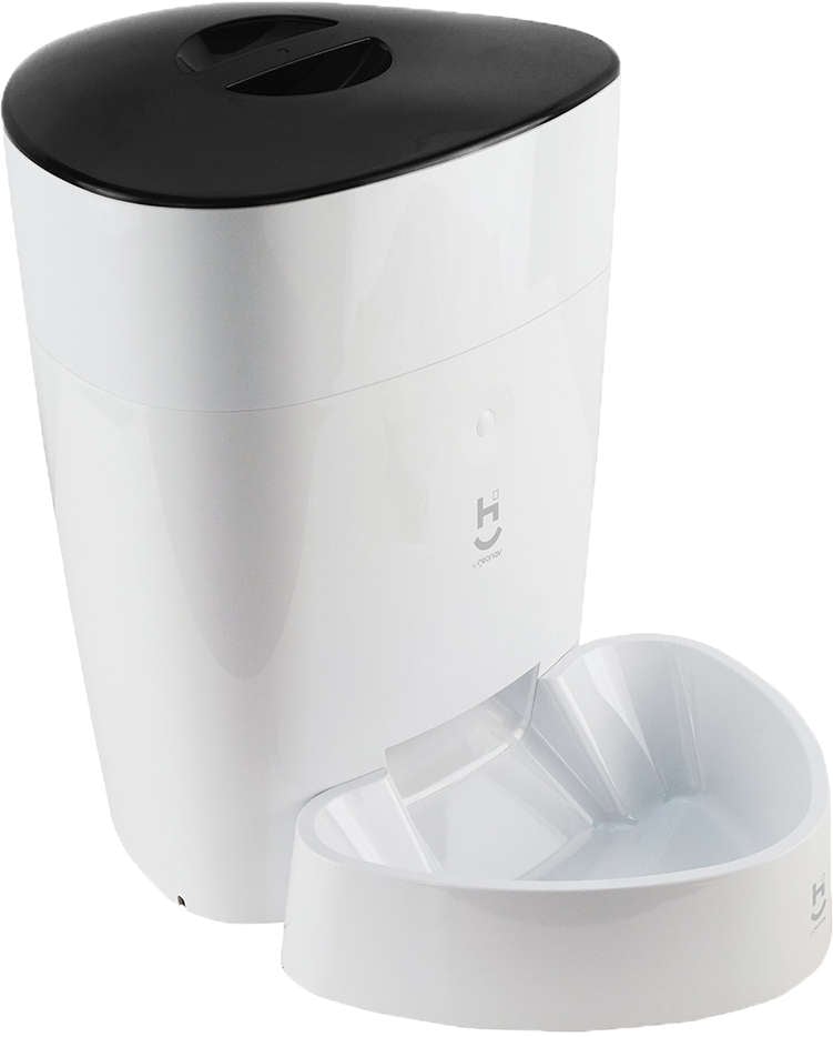 Alimentador Automático Inteligente Geonav Wi-fi para Cães Pequenos e Gatos - Tam. Único