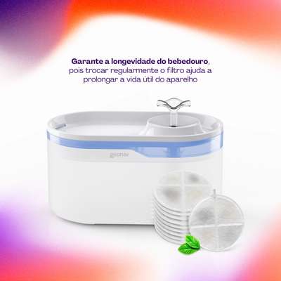 Filtro Geonav para Bebedouro Inteligente Wi-fi