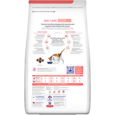 Ração Seca Hill's Prescription Diet ONC Care Cuidado Oncológico para Gatos