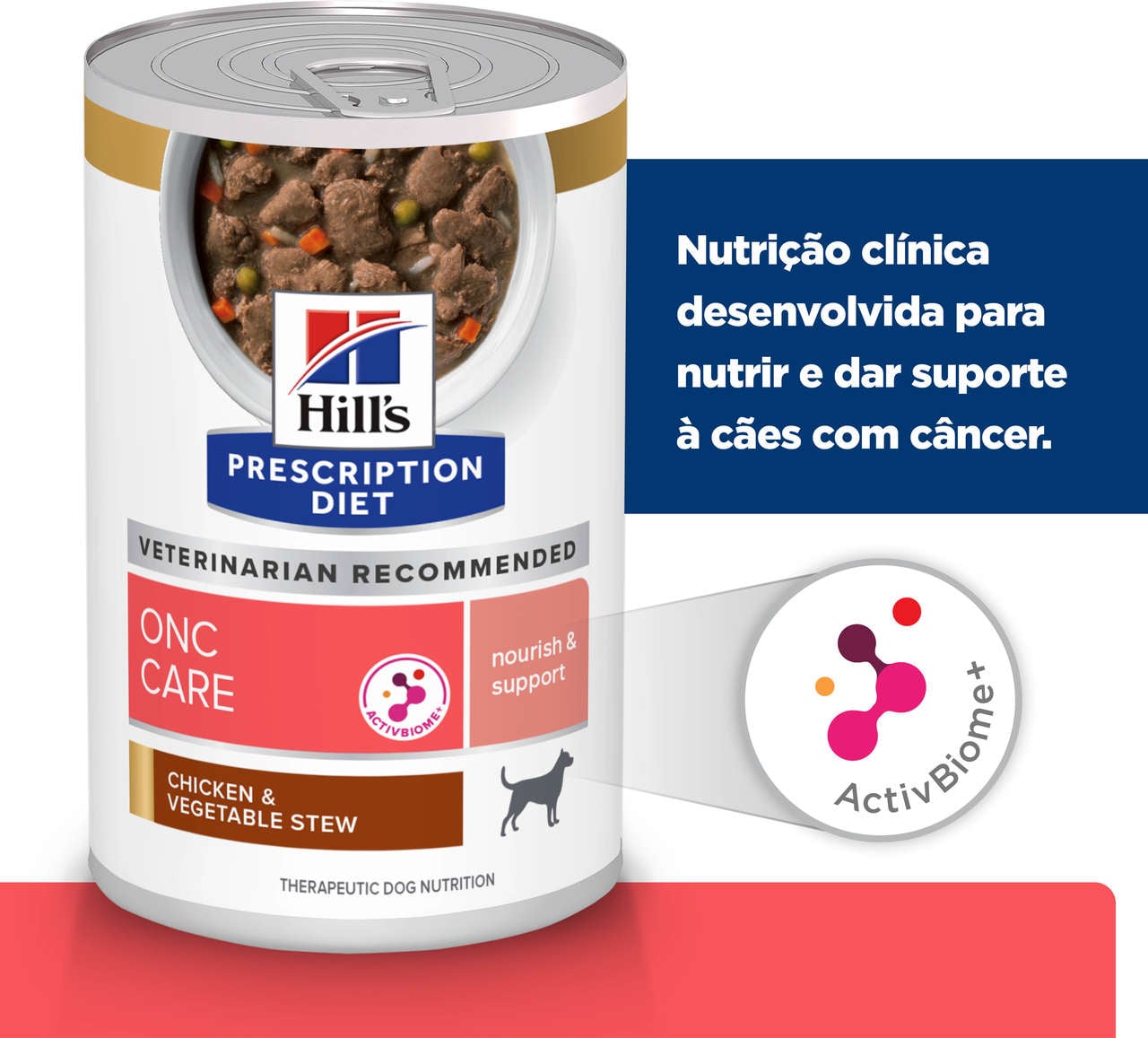 Ração Úmida Hill's Prescription Diet ONC Care Cuidado Oncológico para Cães - 354 g