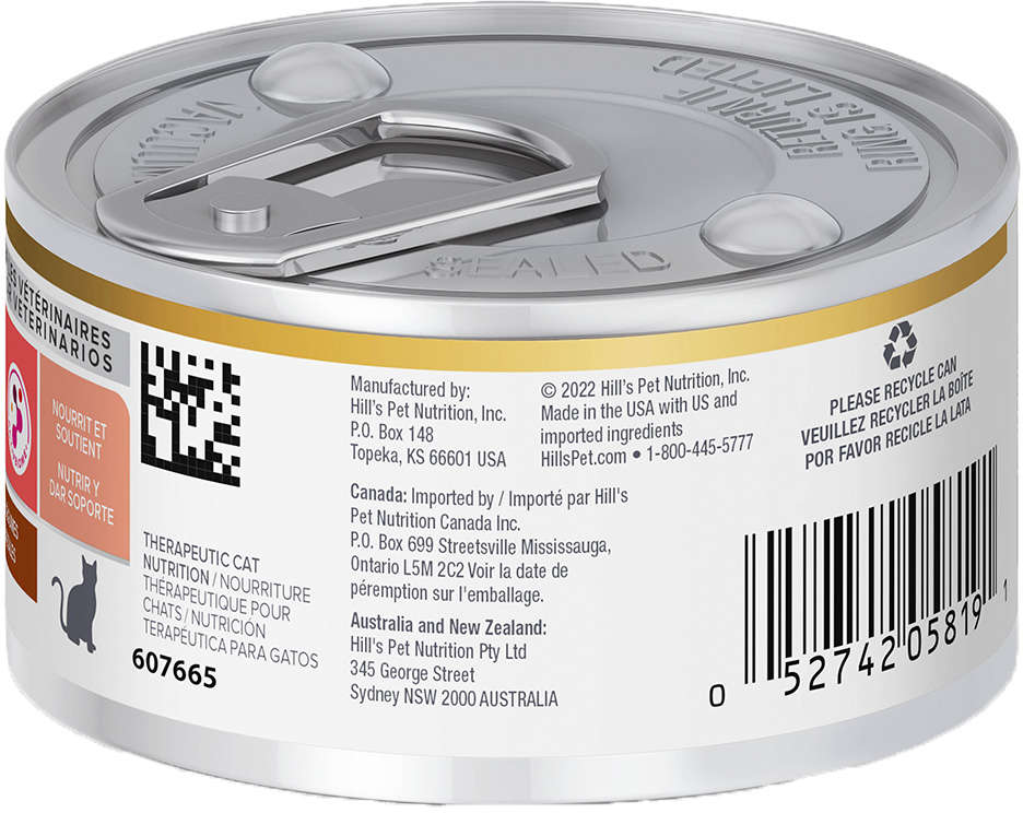 Ração Úmida Hill’s Prescription Diet ONC Care Cuidado Oncológico para Gatos - 82 g