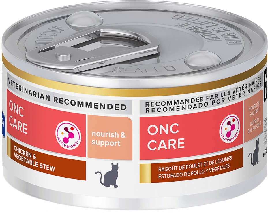 Ração Úmida Hill’s Prescription Diet ONC Care Cuidado Oncológico para Gatos - 82 g