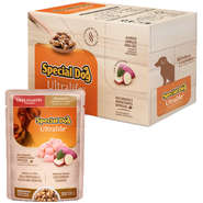 Kit Ração Úmida Special Dog Sachê Frango para Cães Filhotes - 24 Unidades