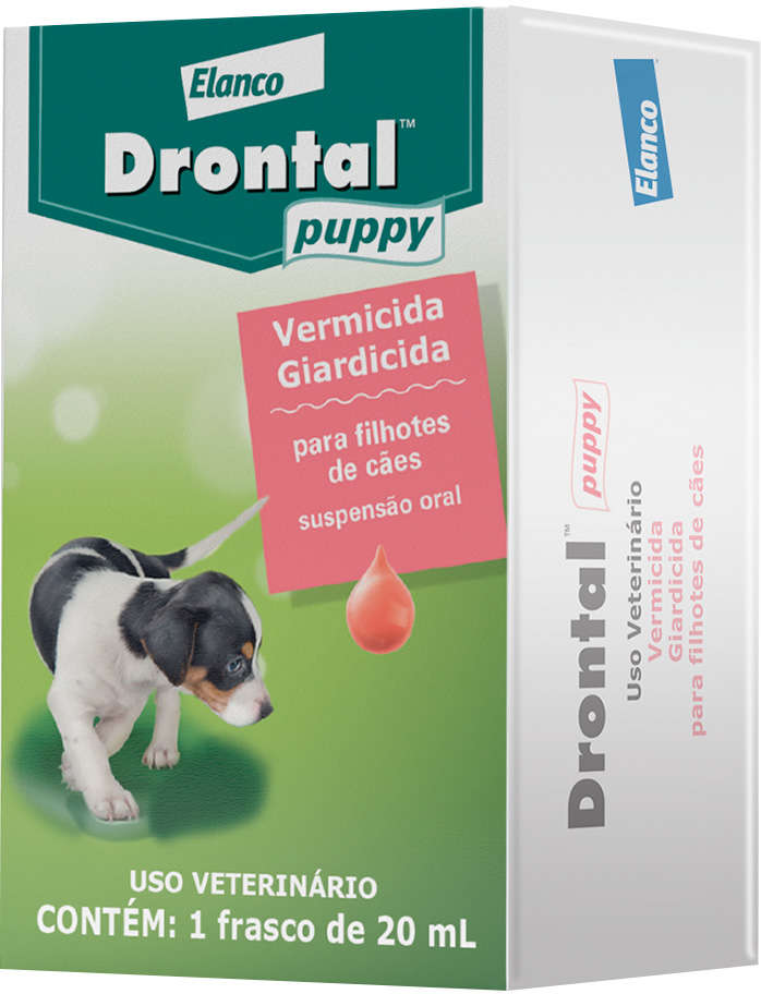 Vermífugo Drontal Puppy para Cães Filhotes - 20 mL