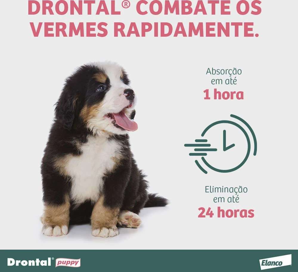 Vermífugo Drontal Puppy para Cães Filhotes - 20 mL