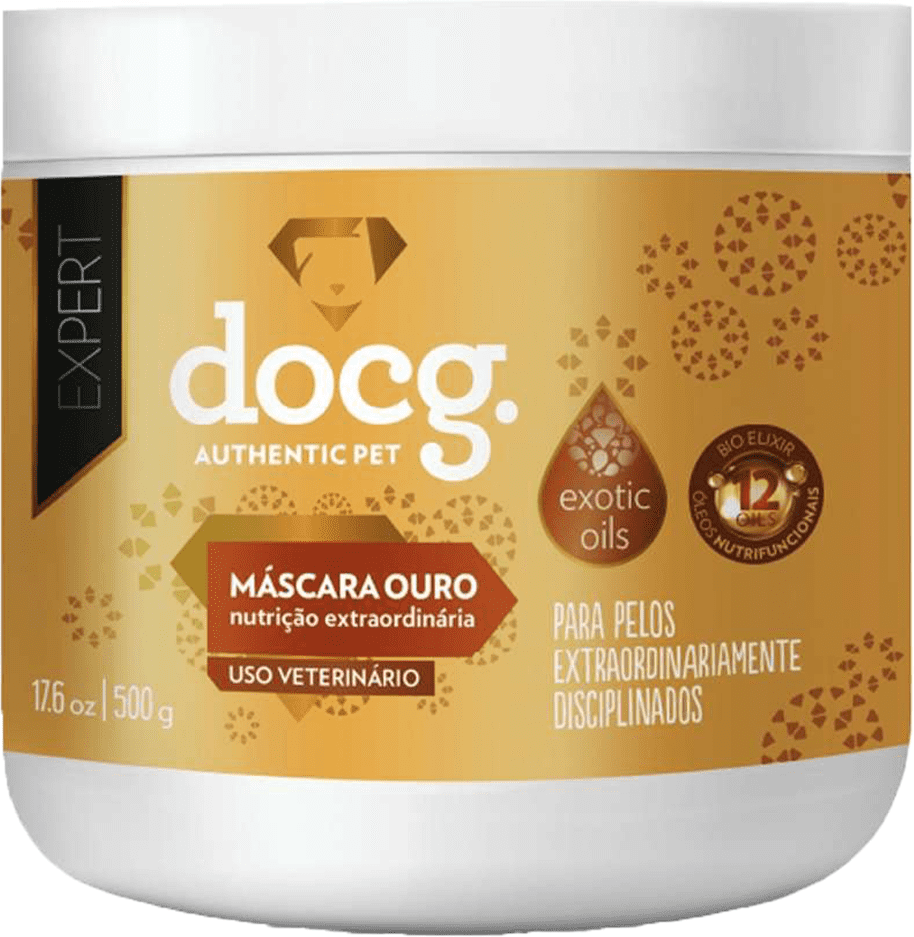 Refil Máscara docg. Ouro Nutrição Extraordinária para Cães - 500 g