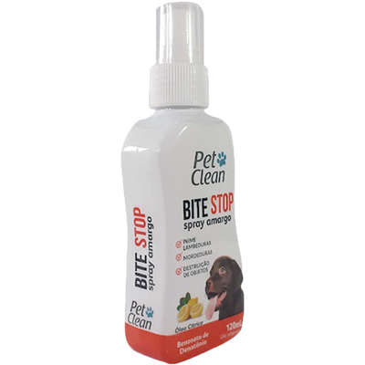 Spray Amargo Pet Clean Bite Stop para Cães - 120 mL