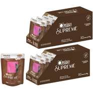 Kit Ração Úmida Quatree Supreme Peixe para Gatos Adultos - 40 Unidades