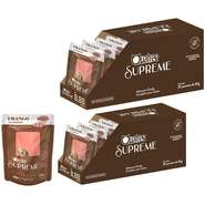 Kit Ração Úmida Quatree Supreme Frango para Gatos Castrados - 40 Unidades