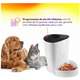 Alimentador Automático Inteligente Geonav Wi-fi para Cães Pequenos e Gatos