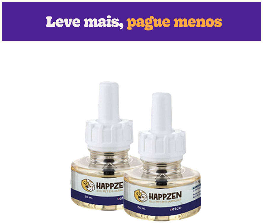 Kit Happzen Vetco Refil 30 mL - 2 Unidades