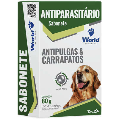 Sabonete Dug's Antipulgas e Carrapatos 80 g
