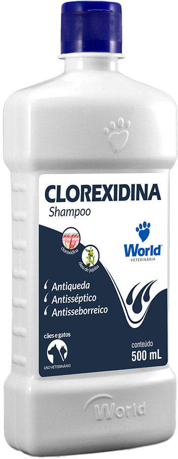 Shampoo World Veterinária Dug's Clorexidina Cães & Gatos - 500 mL