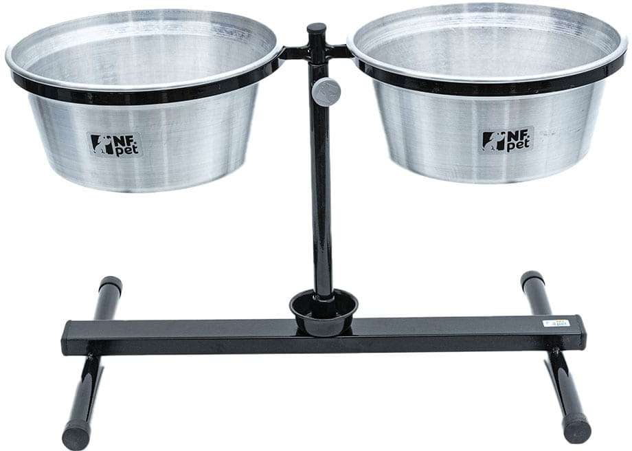 Comedouro Ajustável NF Pet Sistema Antiformiga - Tam. G
