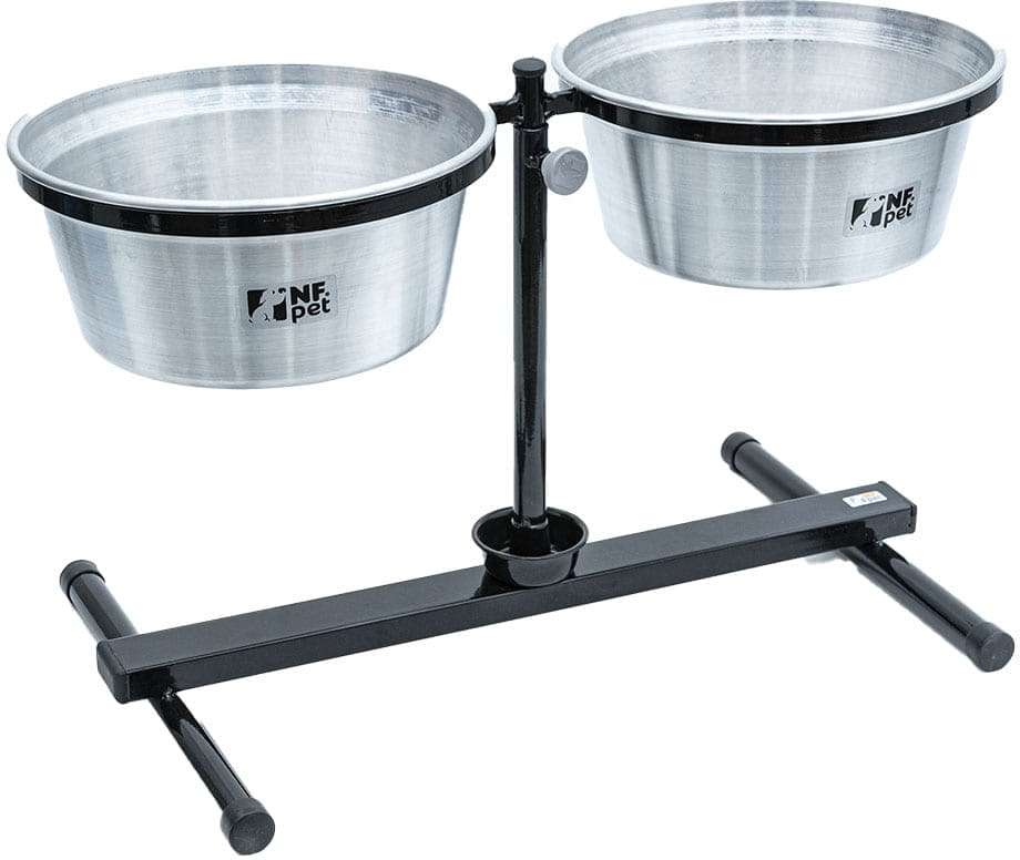 Comedouro Ajustável NF Pet Sistema Antiformiga - Tam. G
