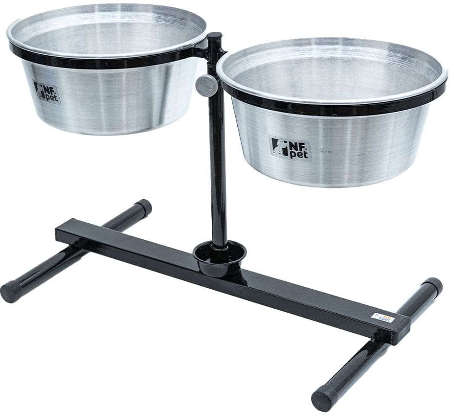 Comedouro Ajustável NF Pet Sistema Antiformiga - Tam. G